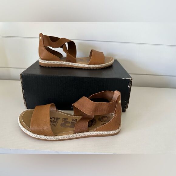 Sorel Ella Jute Sandals - Picture 1 of 10